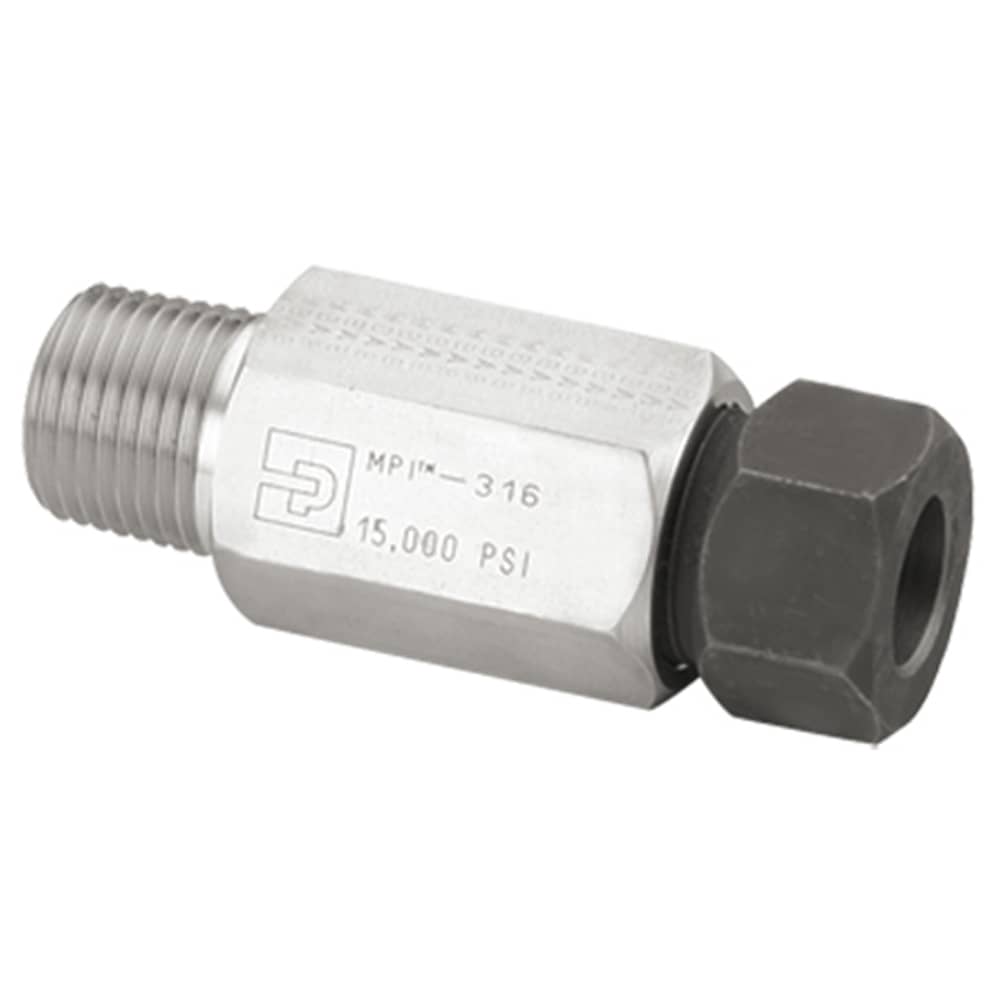 Tube Fitting, Inverted Two ferrule Compression - MPI Series 